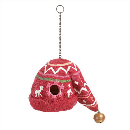 TOBOGGAN CAP BIRDHOUSE
