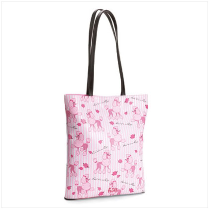POODLE TOTE BAG