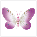 PINK BUTTERFLY WALL DECOR