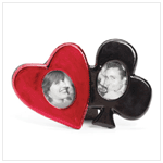 HEARTS/CLUBS PHOTO FRAME