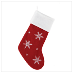 SNOWFLAKE STOCKING