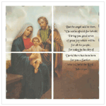 NATIVITY LACQUER MURAL