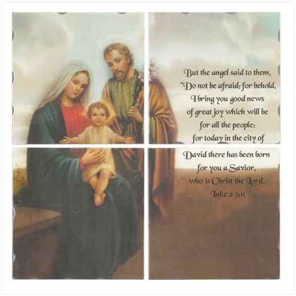 NATIVITY LACQUER MURAL