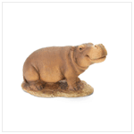 4 1/2'H HIPPO FIGURINE