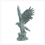METAL EAGLE STATUE