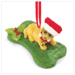 X-MAS PUPPY ORNAMENET