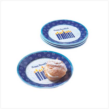 HANUKKAH DESSERT PLATES
