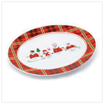 PERFECTLY PLAID SERVING PLATTE