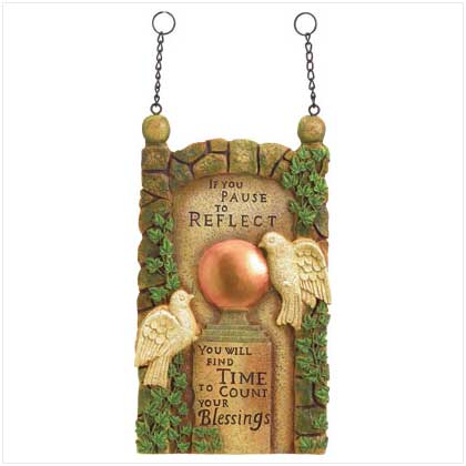 'PAUSE TO REFLECT' SIGN