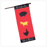 EVERYBODY MEAT HERE BANNER