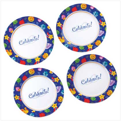CELEBRATE! SET-4 DESSERT PLATE