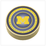 MICHIGAN ABSORBENT COASTERS
