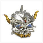 WARRIOR SKULL W/ LED LIGHT