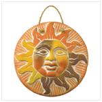 SUN FACE PLAQUE