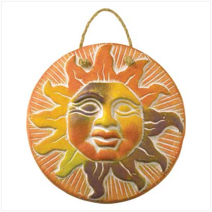 SUN FACE PLAQUE