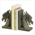 FIERCE DRAGON BOOKENDS
