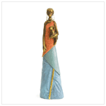 TRIBAL WOMAN WITH LAMB