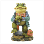 FROGGY GARDENER STATUE