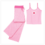 MULTI HEARTS LOUNGWEAR-XL