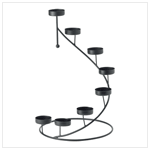 METAL SPIRAL CANDLEHOLDER