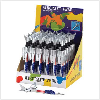 PATRIOTIC AIRCRAFT PENS