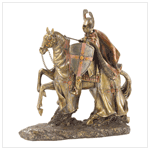 RIDING CRUSADER FIGURE