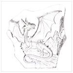 ICE DRAGON FIGURINE