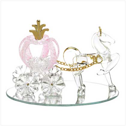 PUMPKIN COACH GLASS FIG