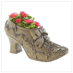 ANTIQUE SHOE WITH BOW