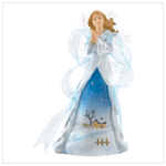 SNOWY ANGEL FIGURINE