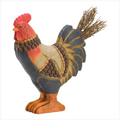 COUNTRY ROOSTER FIGURE