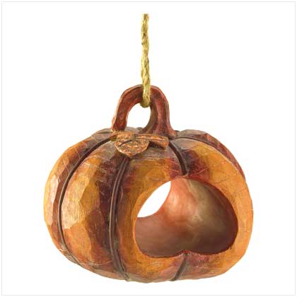 PUMPKIN BIRDFEEDER