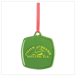 J. DEERE VINTAGE LOGO ORNAMENT
