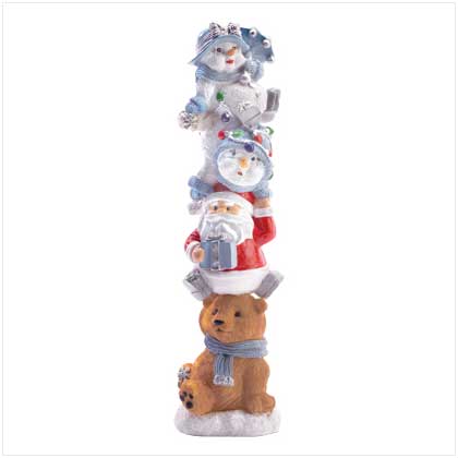SNOWBUDDIES HOLIDAY TOTEM POLE