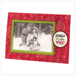 JINGLE ALL THE WAY PAPER FRAME