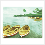ROWBOAT COVE PRINT