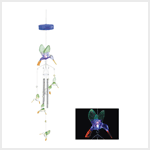 LIGHT-UP HUMMINGBIRD WINDCHIME