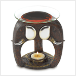 TRIBAL ELEPHANT OIL WARMER