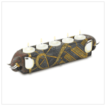 TRIBAL ELEPHANT T-LIGHT HOLDER