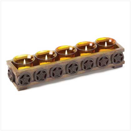 WESTERN STARS T-LIGHT HOLDER