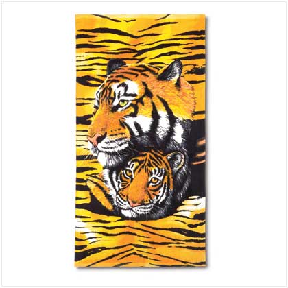 GOLDEN TIGERS BEACH TOWEL