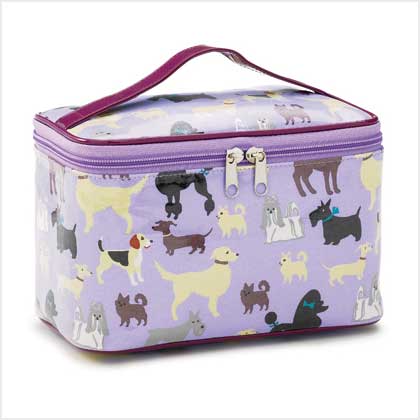DOGGY DELIGHTS TRAIN CASE
