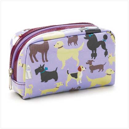 DOGGY DELIGHTS COSMETIC BAG