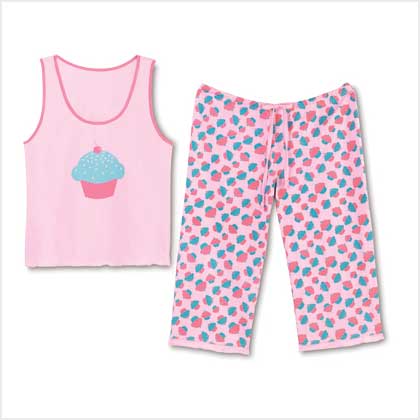 CUPCAKE LOUNGEWEAR-LG
