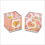 HEART'S DELIGHT VOTIVE HOLDER