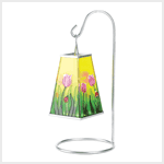 COUNTRY TULIPS VOTIVE LANTERN