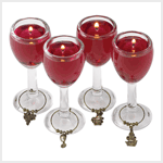 MINI WINE GLASS CANDLES