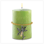 TROPICAL SAFARI CANDLE W/CHARM