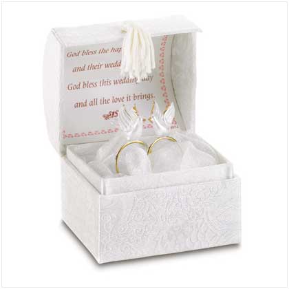 WEDDING TREASURE BOX W/ RINGS