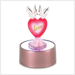 LOVE DOVES LIGHT-UP FIGURINE
